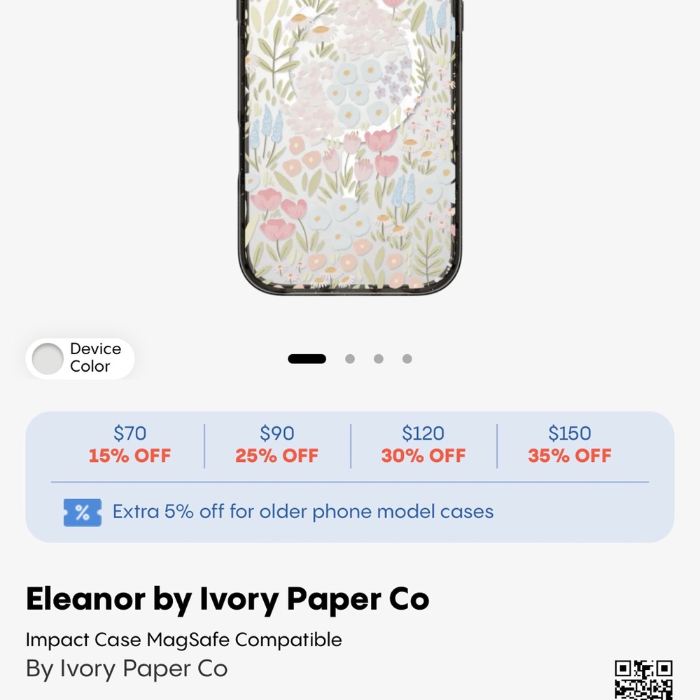 Casetify Floral iPhone Case - Multicolor - Picture 5 of 5